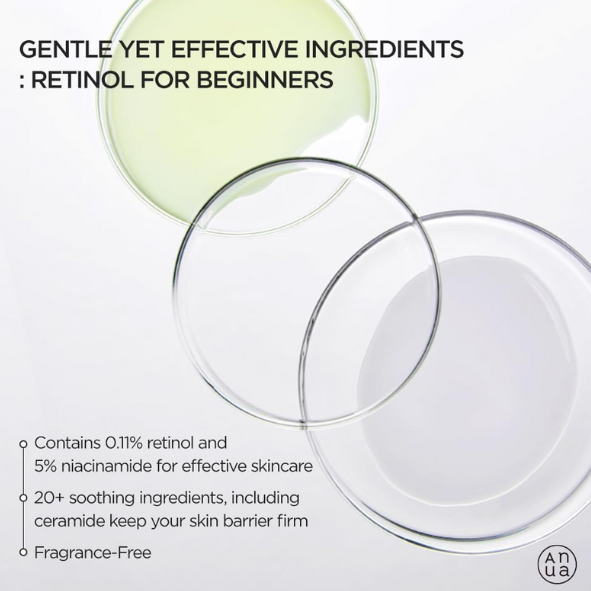 ANUA - Nano Retinol 0.3% + Niacin Renewing Serum 30ml