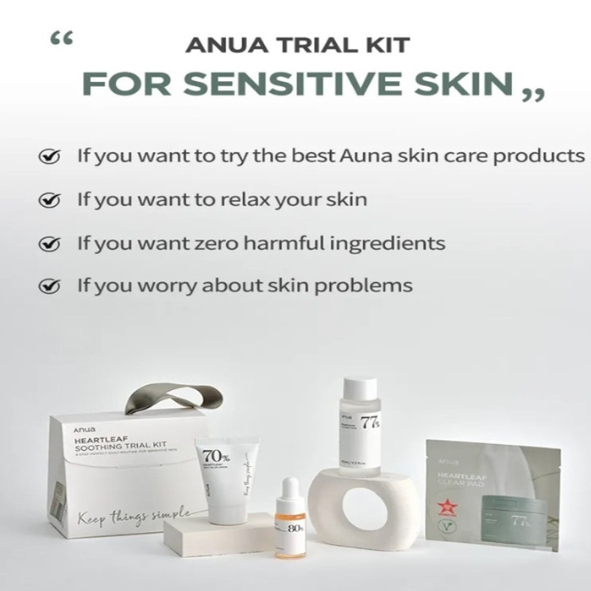 ANUA - Heartleaf Soothing Trial Kit