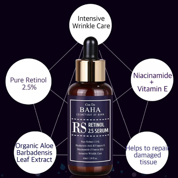 Cos De BAHA - RS Retinol 2.5 Serum 30ml