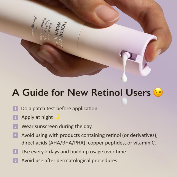 haruharu wonder - Black Rice Night Knight Retinol Serum 20ml