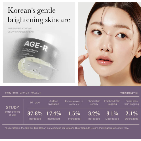 MEDICUBE - AGE-R Glutathione Glow Capsule Cream 50ml