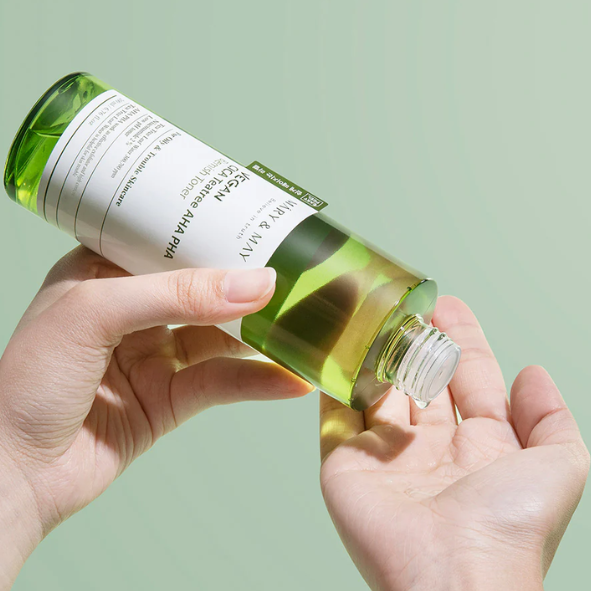 Mary&May - Vegan CICA Tea Tree AHA PHA Blemish Toner 200ml