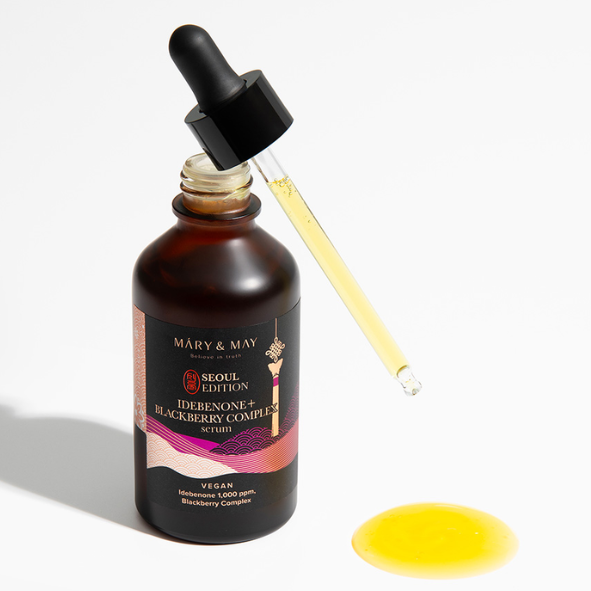 Mary&May - Idebenone + Blackberry Complex Serum Seoul Edition 80ml