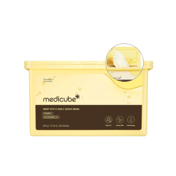 MEDICUBE - Deep Vita C Daily Quick Mask (30pcs)
