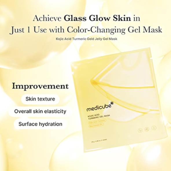 MEDICUBE - Kojoc Turmeric Gel Mask (4 each)