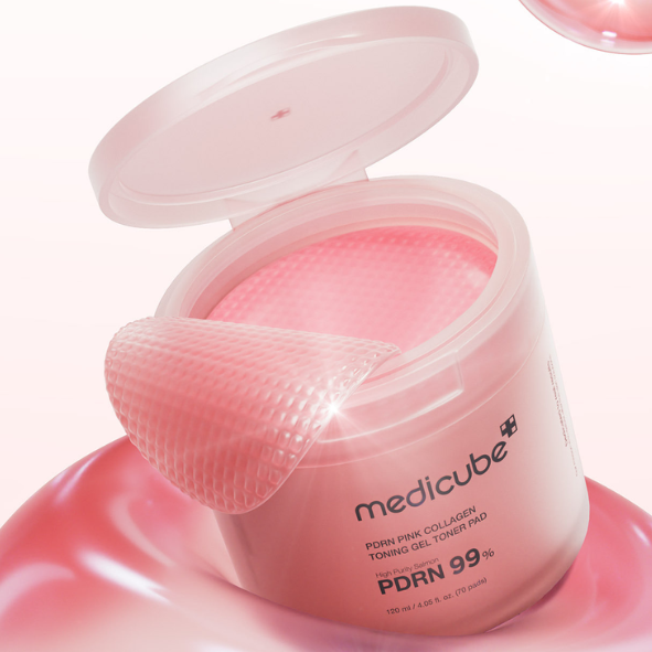 MEDICUBE - PDRN Pink Toning Gel Toner Pad (70ea)