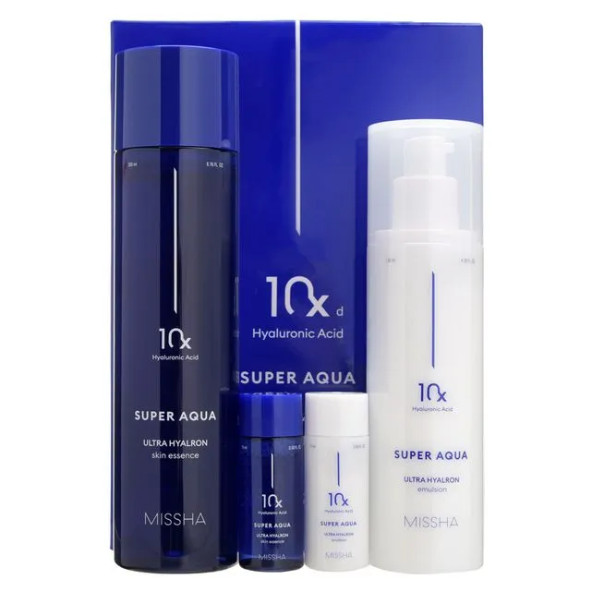 MISSHA - Super Aqua Ultra Hyalron 2-Piece Set