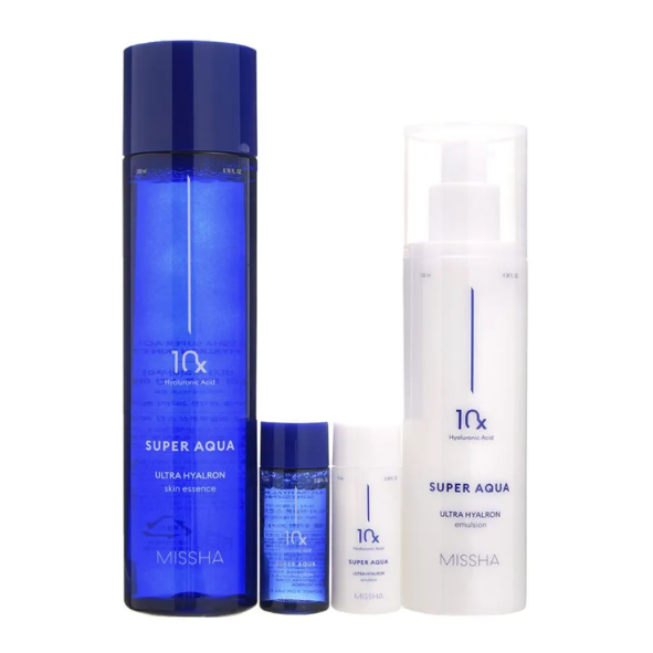 MISSHA - Super Aqua Ultra Hyalron 2-Piece Set