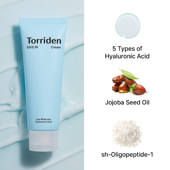 Torriden - DIVE-IN Low Molecular Hyaluronic Acid Cream
