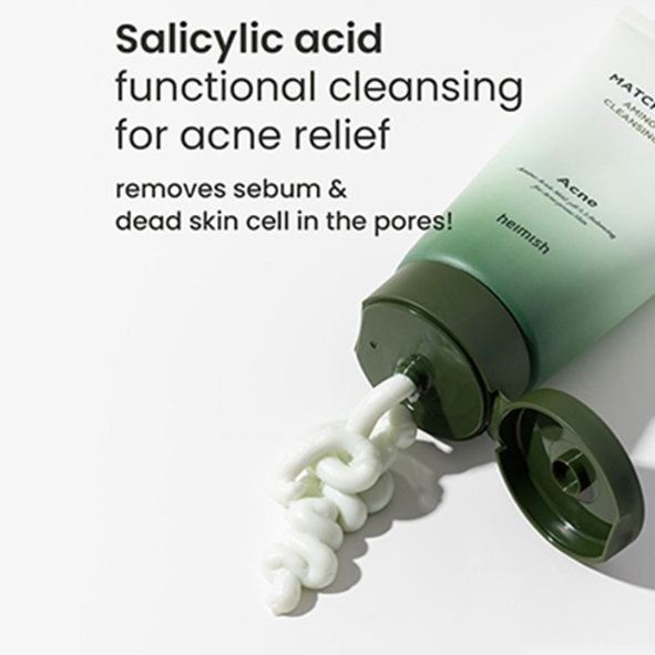 heimish - Matcha Biome Amino Acne Cleansing Foam 150ml