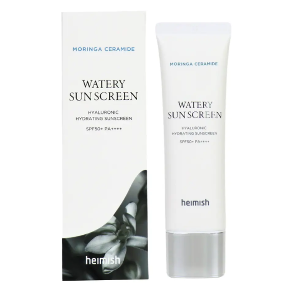 heimish - Moringa Ceramide HA Hydrating Watery Sunscreen