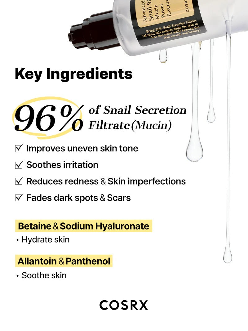 COSRX - Advanced Snail 96 Mucin Power Essence (100ml)