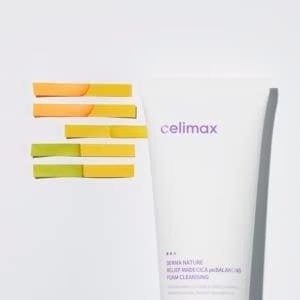 celimax -Derma Nature Relief Madecica pH Balancing Foam Cleansing