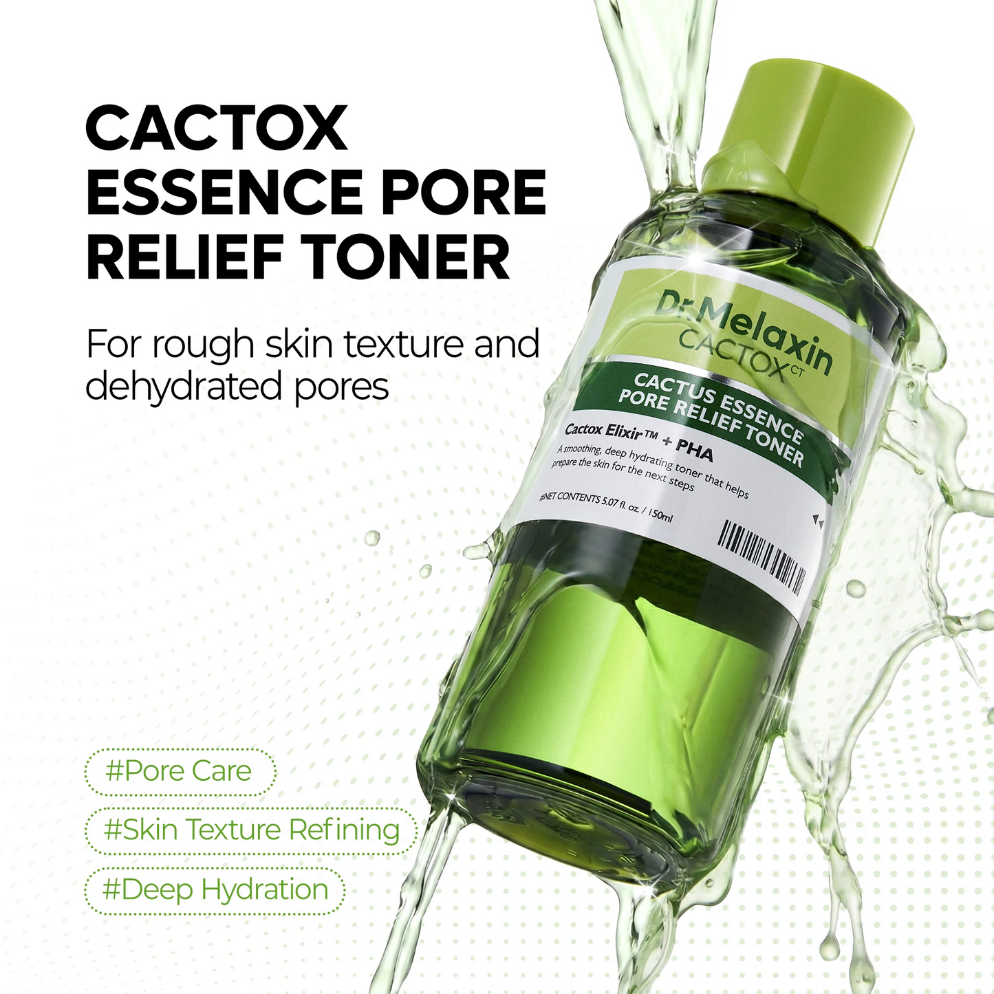 Dr.Melaxin - Cactox Cactus Essence Pore Relief Toner 150ml