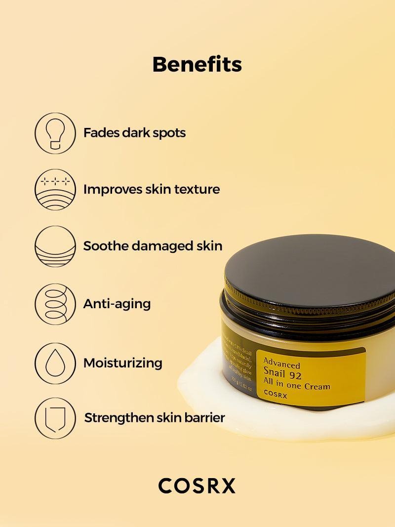 COSRX - Advanced Snail 92 All in One Cream 100 gm