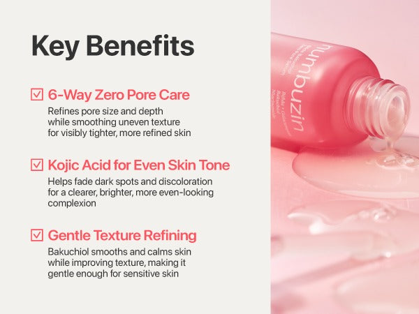 numbuzin - No.3 Bifida Bakuchiol Zero Pore Serum 30ml