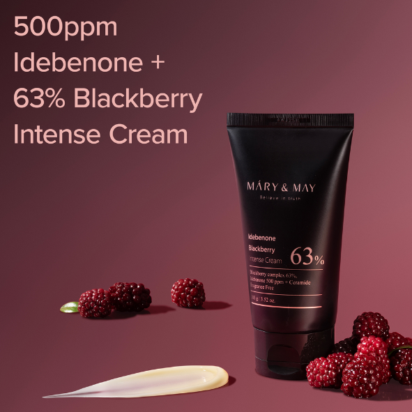 Mary&May - *size up* Idebenone Blackberry Intense Cream 100g