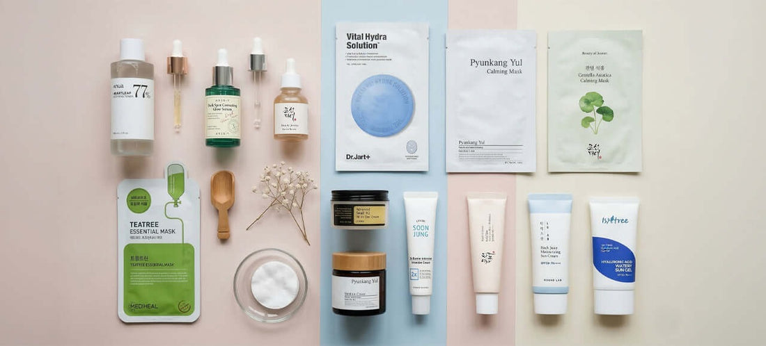 Korean skincare brands featured in KBeautyShop NZ guide