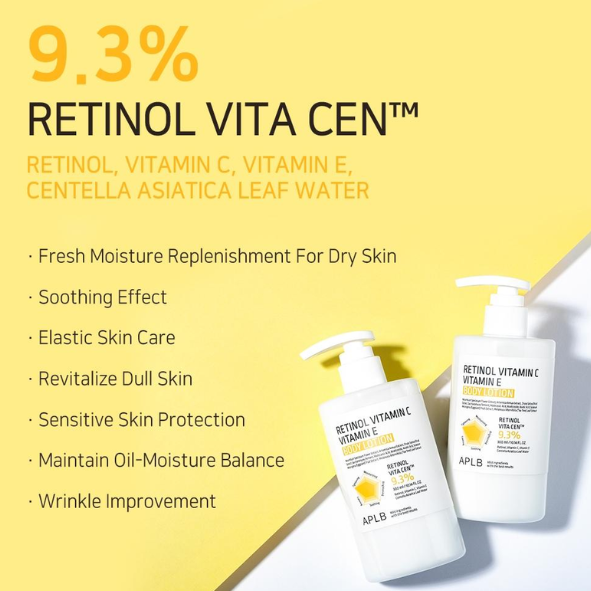 APLB - Retinol Vitamin C Vitamin E Body Lotion 300ml