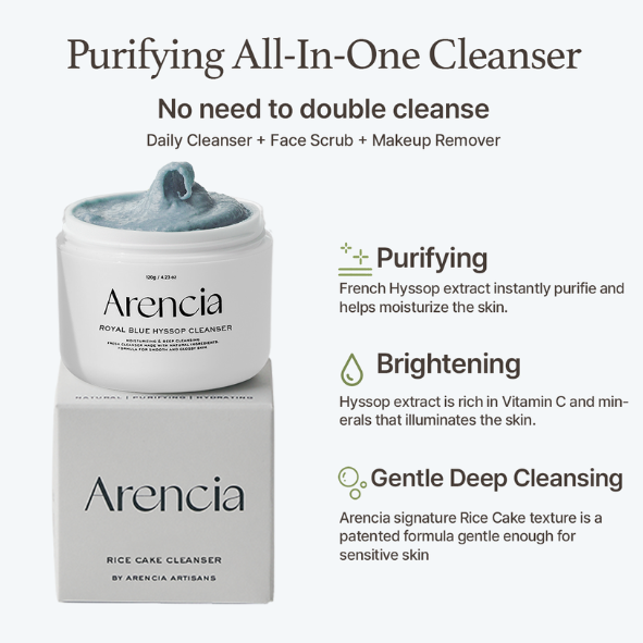 ARENCIA - Blue Hyssop Cleanser 120g