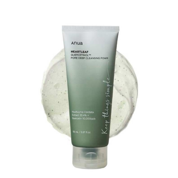 ANUA - Heartleaf Quercetinol Pore Deep Cleansing Foam 150ml