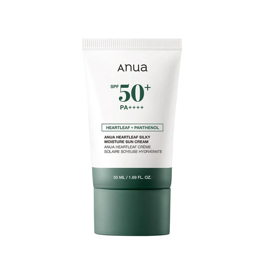Anua Heartleaf Silky Moisture Sun Cream