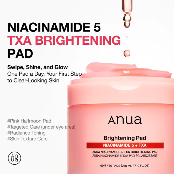 Anua - Niacinamide 5 TXA Brightening Pad (60)