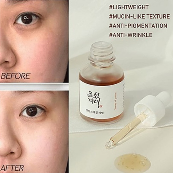 BEAUTY OF JOSEON - REVIVE SERUM - Ginseng + Snail Mucan 30 ml