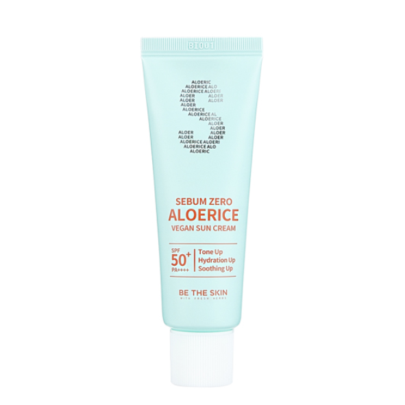 Be The Skin - Sebum Zero Aloerice Vegan Sun Cream 50ml SPF 50+ PA++++