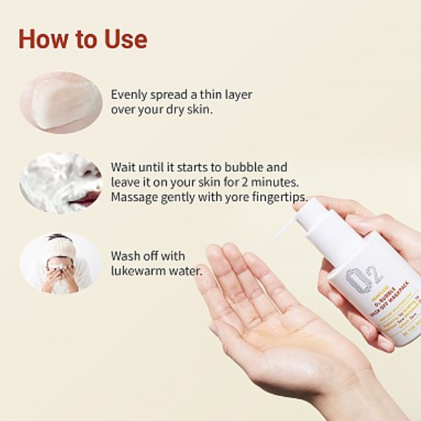 Be The Skin - Heartleaf O2 Bubble Wash Off Mask Pack 120g
