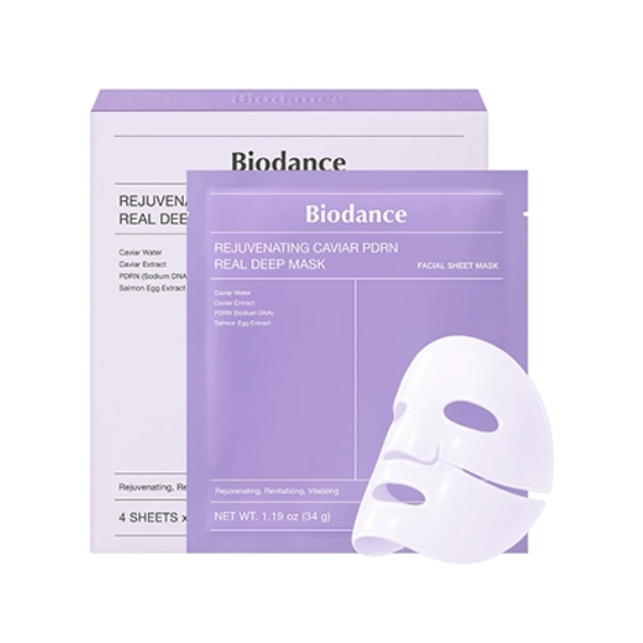 Biodance - Rejuvenating Caviar PDRN Real Deep Mask (4ea)