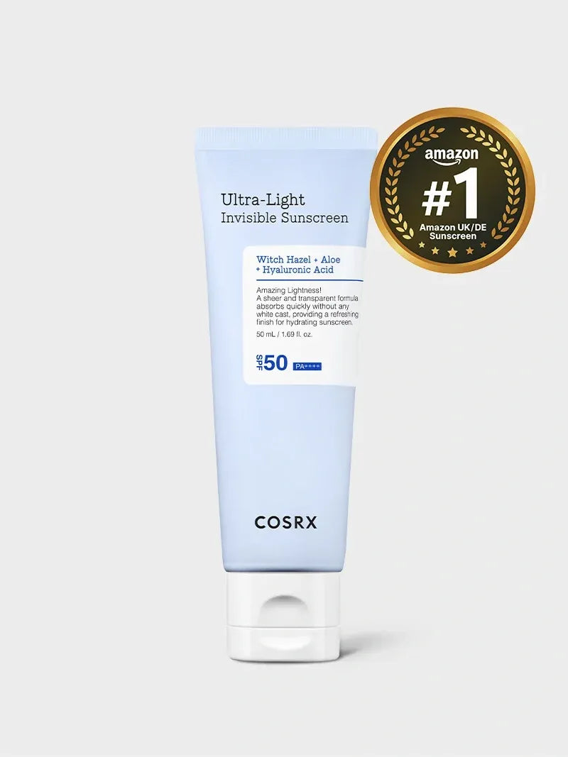 COSRX - Ultra Light Invisible Sunscreen SPF50 PA++++ 50ml