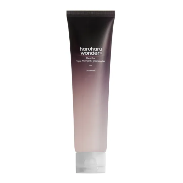 HaruHaru Wonder - Black Rice Triple AHA Gentle Cleansing Gel 100ml