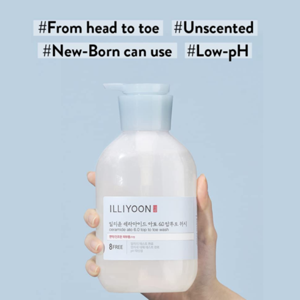 ILLIYOON - Ceramide Ato 6.0 top to toe wash 500ml
