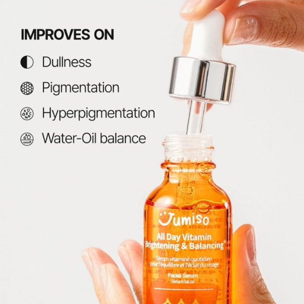 Jumiso - All Day Vitamin Brightening & Balancing Facial Serum 30ml
