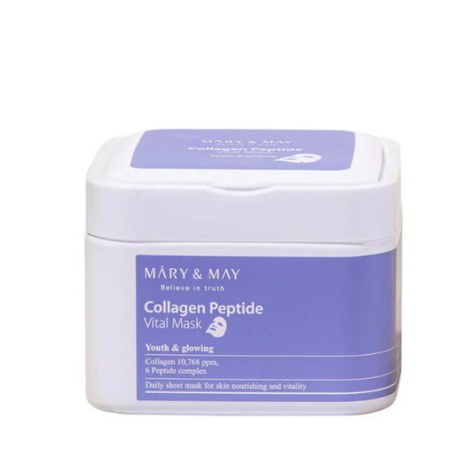 Mary&May - Collagen Peptide Vital Mask 30EA/400g