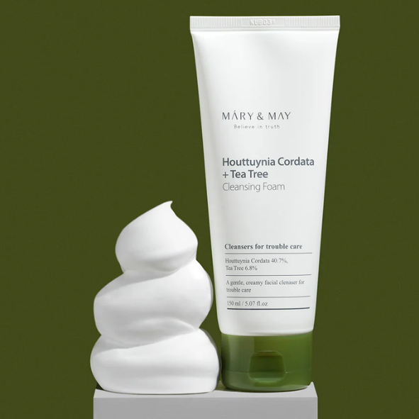 Mary&May - Houttuynia Cordata+Tea Tree Cleansing Foam 150ml