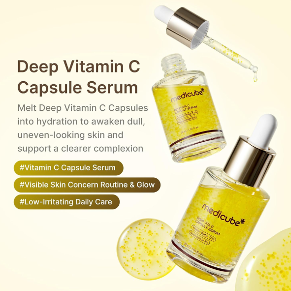 MEDICUBE - Deep Vita C Capsule Serum 30ml