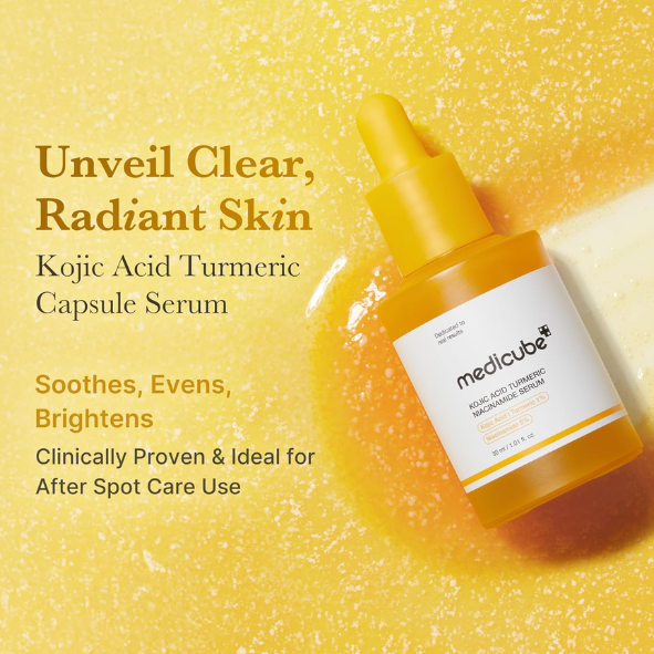 MEDICUBE - Kojic Acid Turmeric Niacinamide Serum 30ml