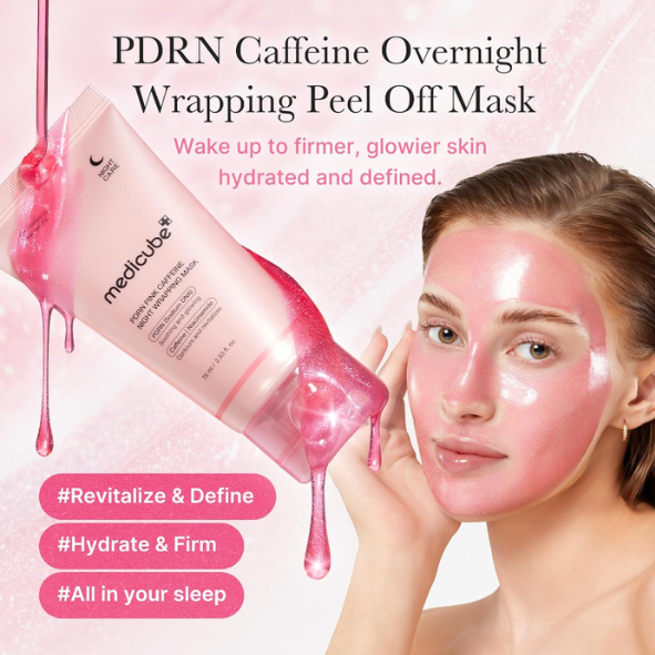 Medicube - PDRN Pink Caffeine Night Wrapping Mask 75ml