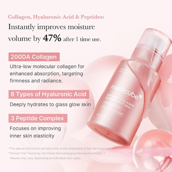 MEDICUBE - PDRN Pink Exosome Shot Serum 7500 30ml