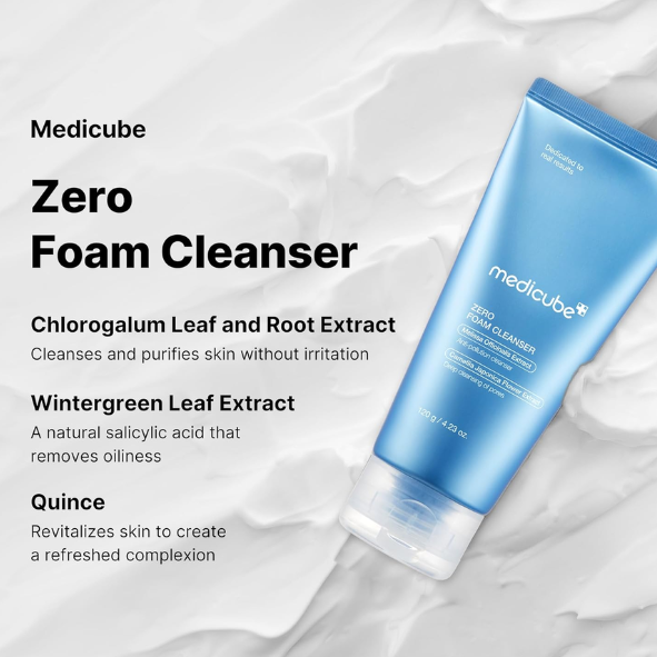 Medicube - Zero Foam Cleanser 120gm