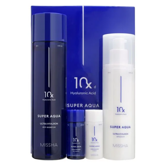 MISSHA - Super Aqua Ultra Hyalron 2-Piece Set