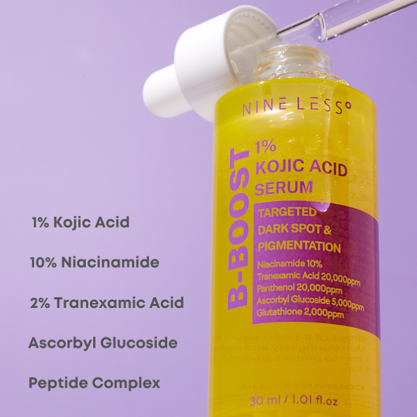 NINELESS - B-Boost 1% Kojic Acid Serum 30ml