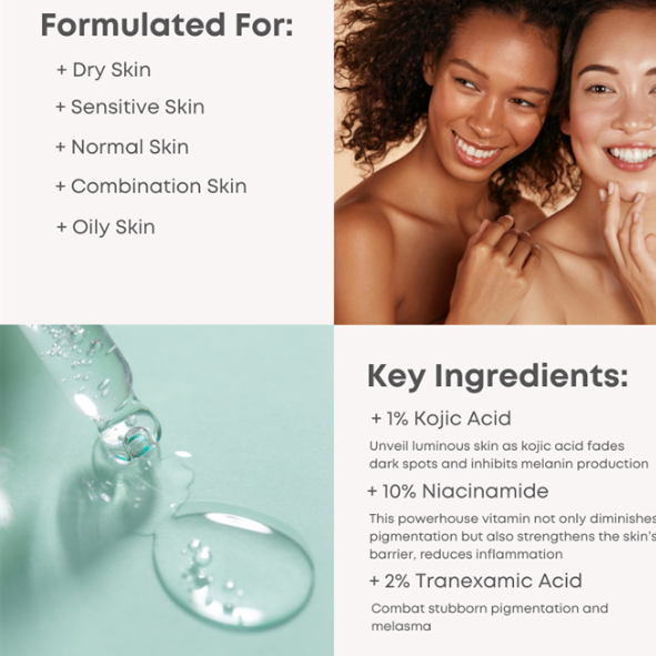 NINELESS - B-Boost 1% Kojic Acid Serum 30ml