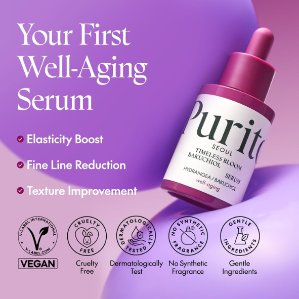 Purito Seoul - Timeless Bloom Bakuchiol Serum 30ml