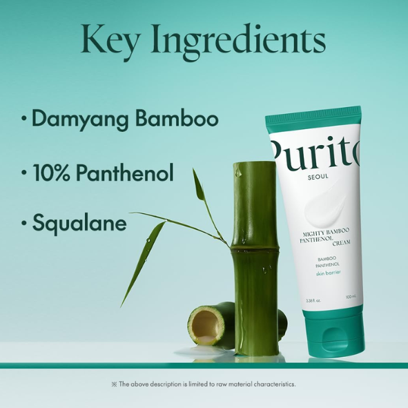 Purito Seoul - Mighty Bamboo Panthenol Cream 100ml
