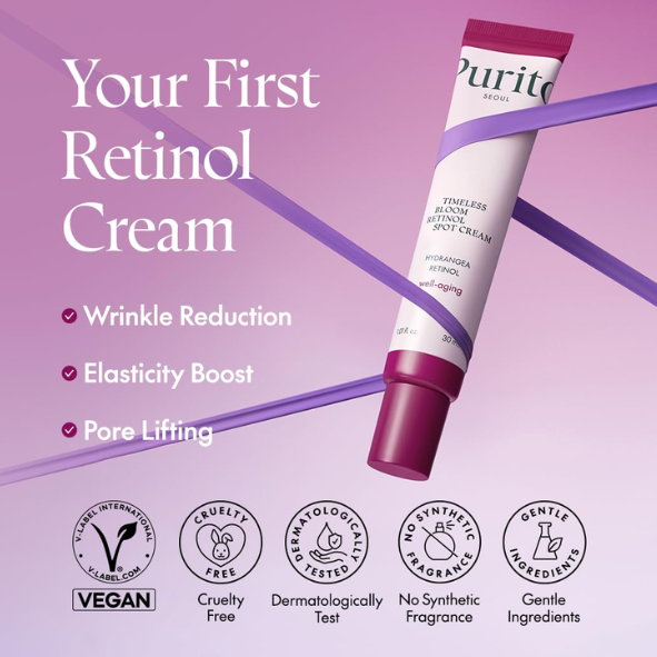 Purito Seoul - Timeless Bloom Retinol Spot Cream 30ml