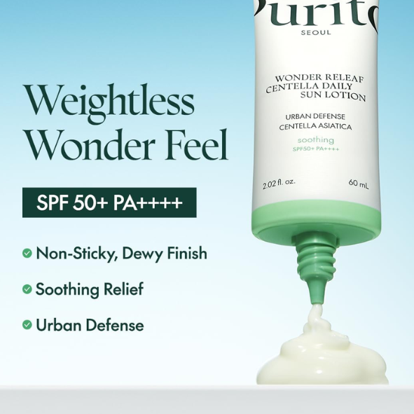 Purito Seoul - Wonder Releaf Centella Daily Sun Lotion 60ml