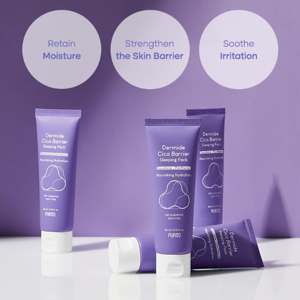 Purito Seoul - Dermide Cica Barrier Sleeping Pack 80ml